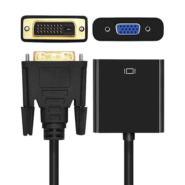 перехідник vga мама dvi тато