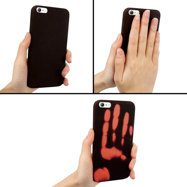 чехол меняющий цвет от температуры на айфон