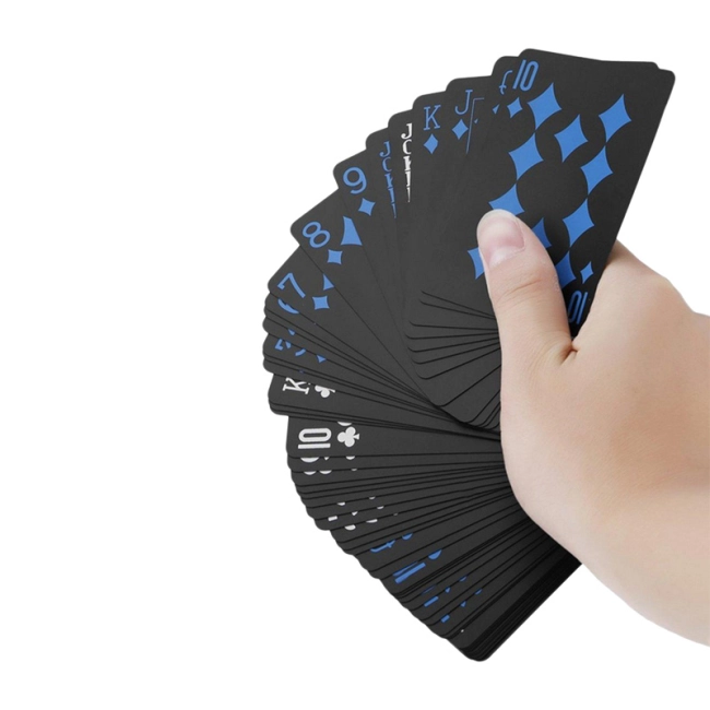 черные карты игральные