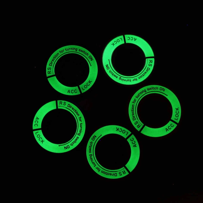 наклейка на замок зажигания автомобиля