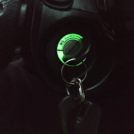 подсветка на замок зажигания