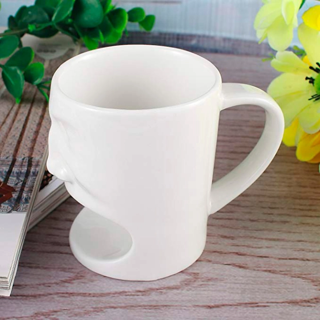 кружка с карманом для печенья