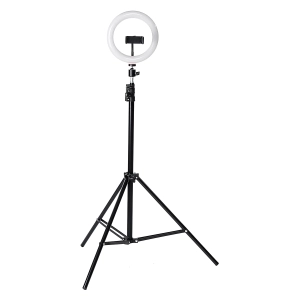 Кільцева лампа на штативі з тримачем для телефону кільцева лампа на штативі