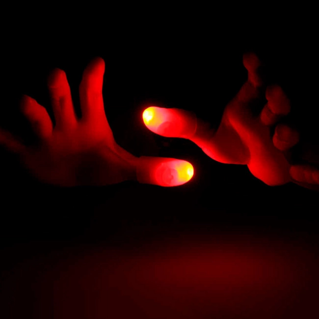 светящиеся насадки на пальцы