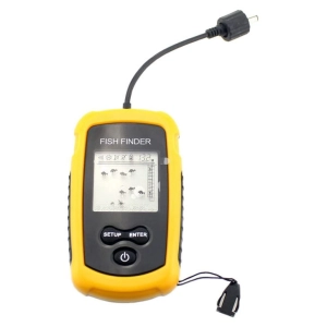 Портативный эхолот для рыбалки с берега (до 100 м) универсальный эхолот для рыбалки с берега