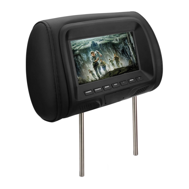 подголовник с монитором в машину