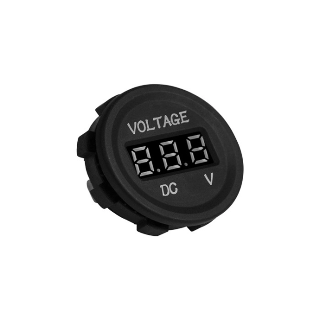 врезной вольтметр автомобильный