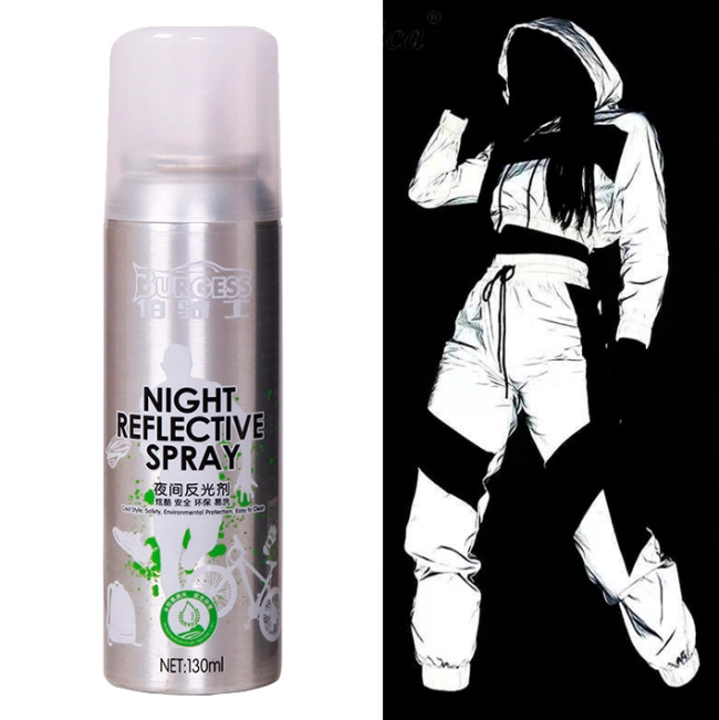 светоотражающий спрей для одежды
