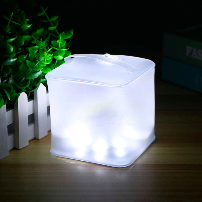 светильник на солнечной батарее надувной