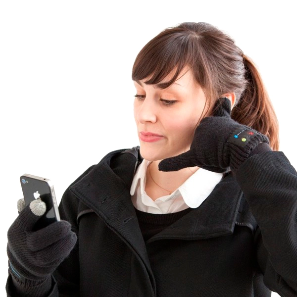 перчатки для смартфона