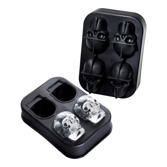 форма для льда череп