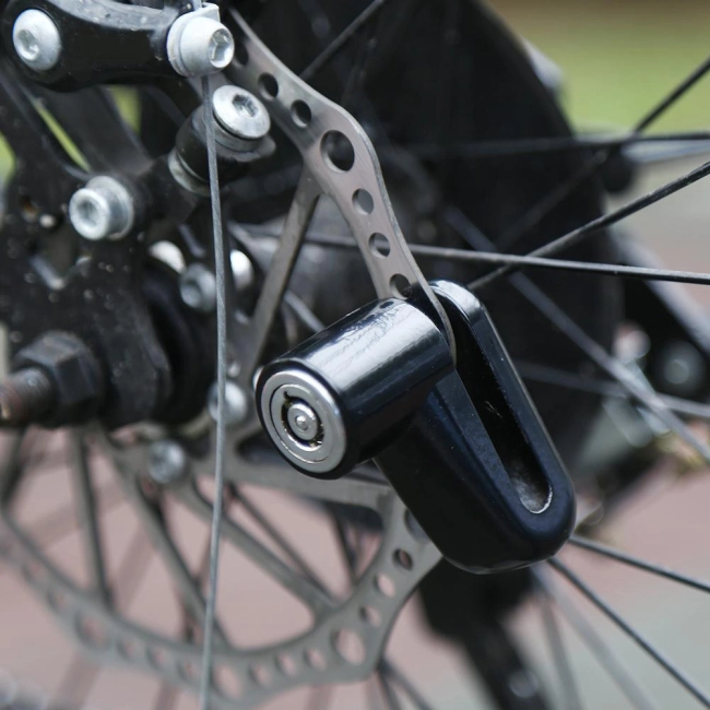 замок на тормозной диск мотоцикла