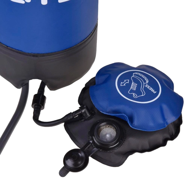 мобильный душ с насосом