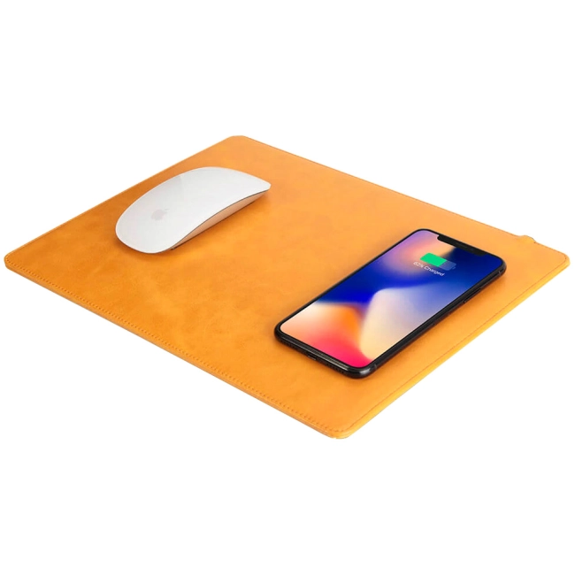 коврик для мыши с беспроводной зарядкой