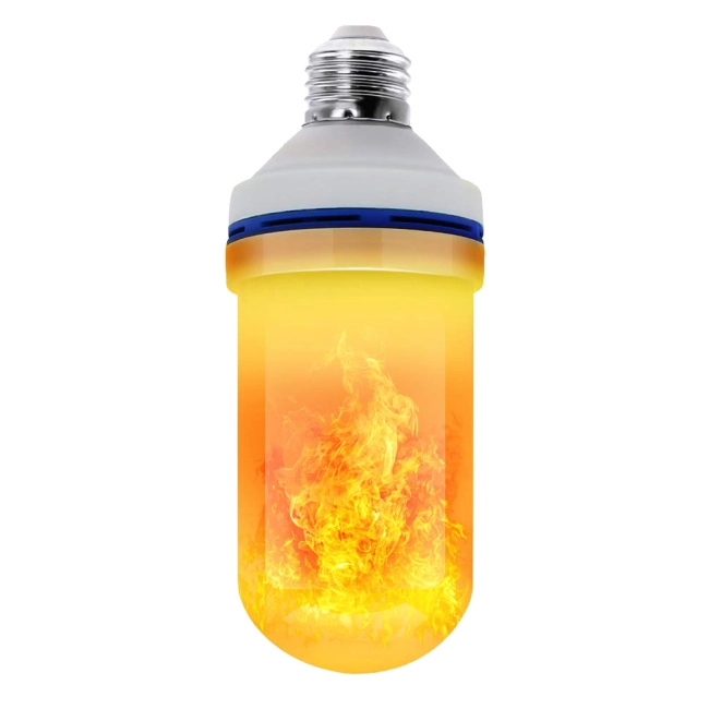лампочка с эффектом мерцания огня