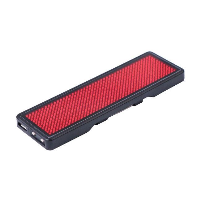 светодиодный аккумуляторный бейдж