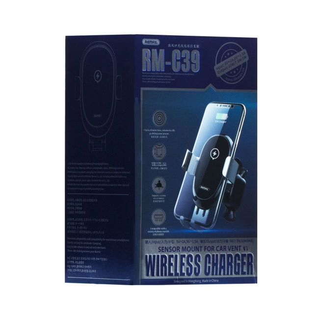 автотримач для телефону із зарядкою