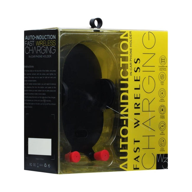 тримач для автомобіля із зарядкою