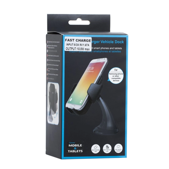 автомобильный держатель с быстрой зарядкой