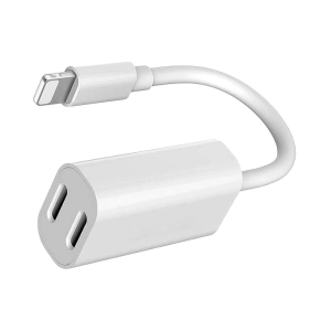 адаптер для наушников и зарядки iphone