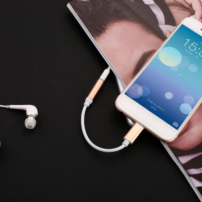 адаптер lightning 3.5 мм