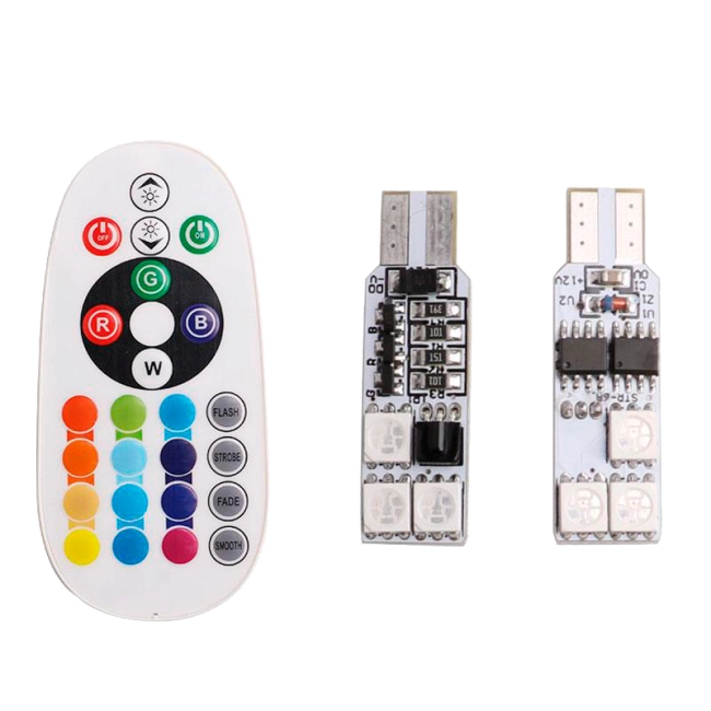 цветные габариты с пультом