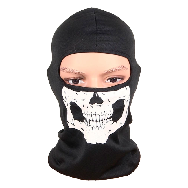 балаклава с принтом черепа