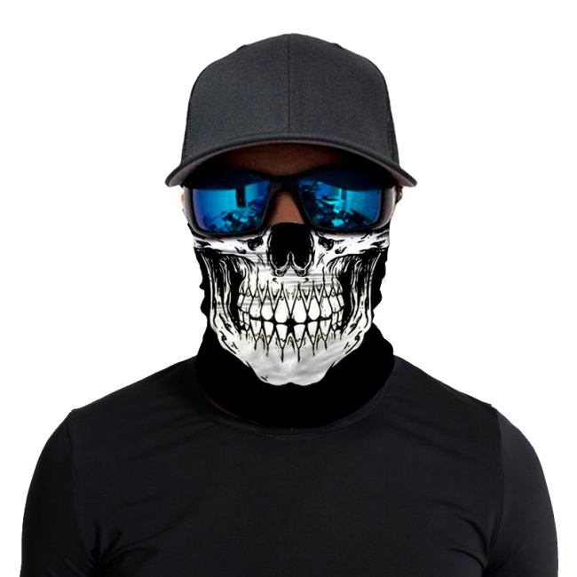 балаклава череп на обличчі