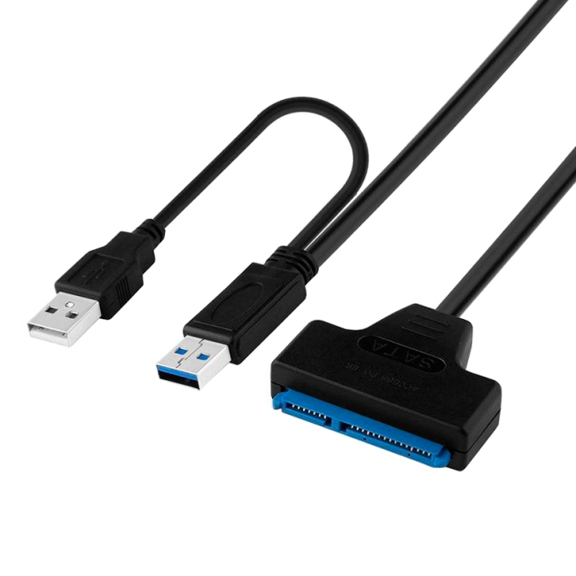 кабель адаптер з sata на 2 usb