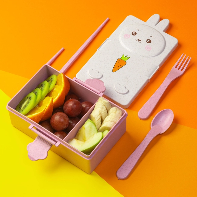 ланч бокс зі столовими приладами