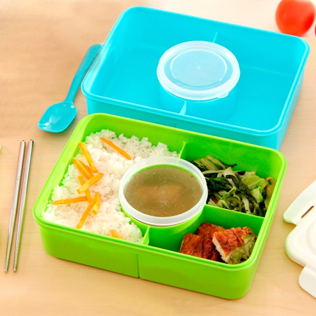 ланч бокс 3 секції