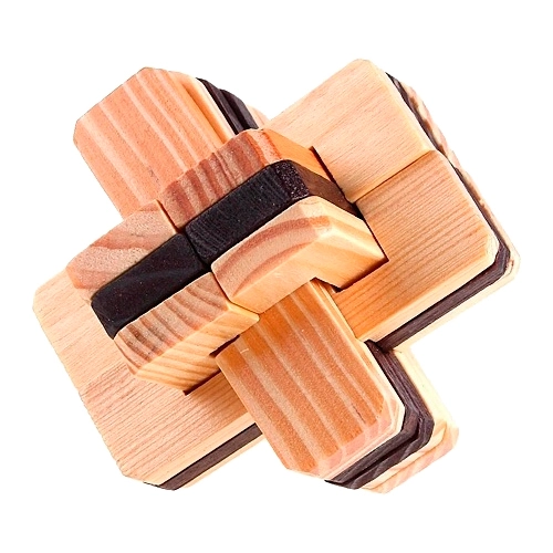 головоломка крест 6 деталей