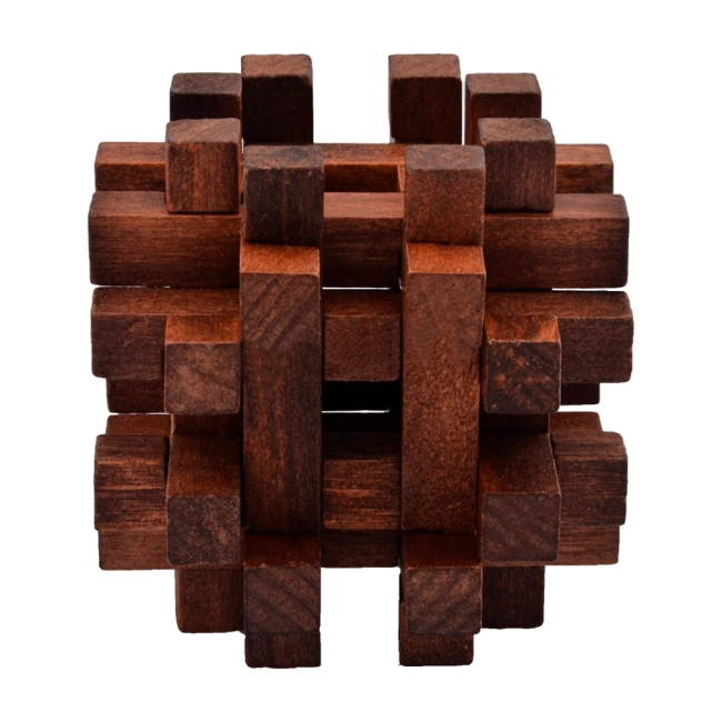 головоломка куб з дерева