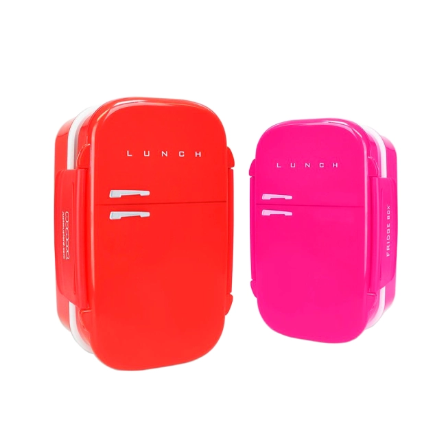 ланч бокс в виде холодильника