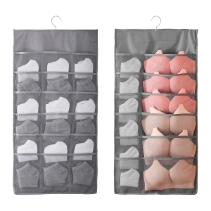 Двусторонний подвесной органайзер в шкаф для нижнего белья подвесной органайзер в шкаф