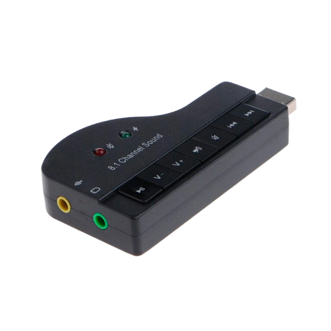 зовнішня звукова карта 8.1