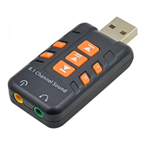 Tishric USB зовнішня звукова 8.1