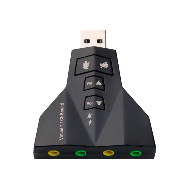 PD 560 звуковий адаптер 7.1 канальний