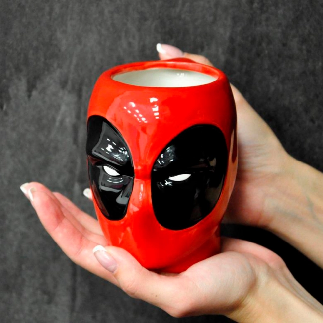 кружка марвел дедпул 3d