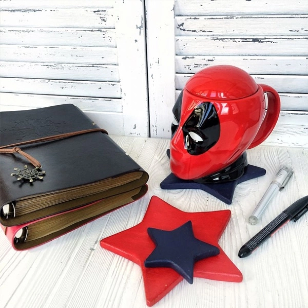 кружка 3d deadpool