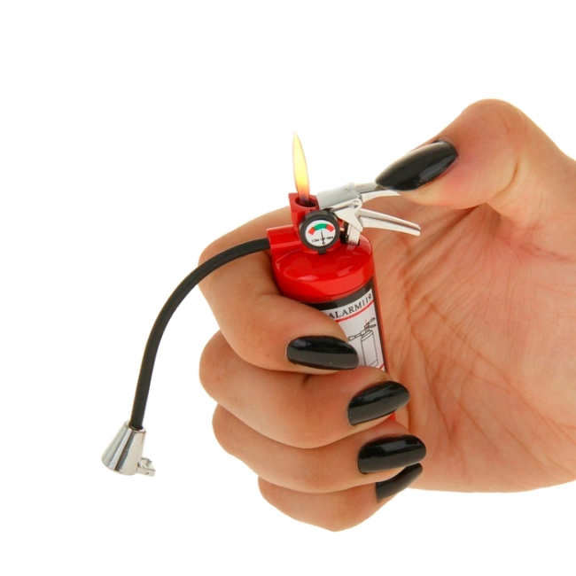 зажигалка огнетушитель