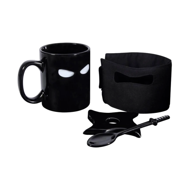 кружка в виде ниндзи