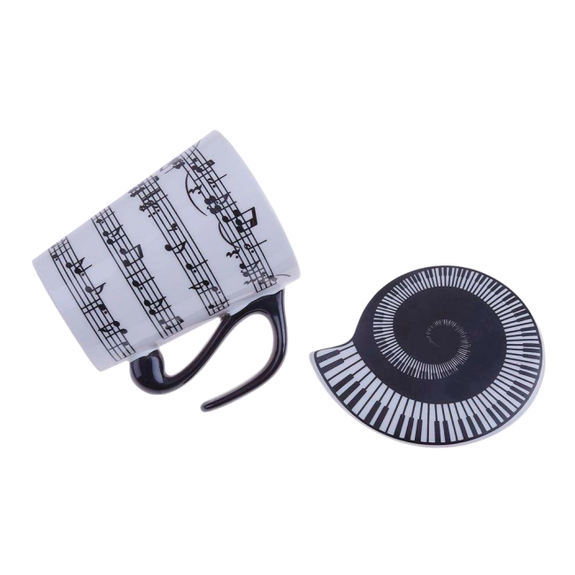 кружка нотный стан