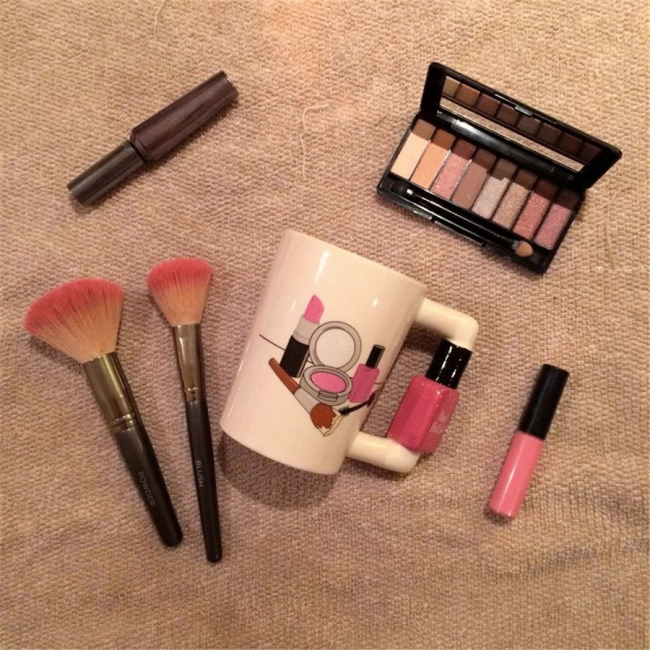 кружка ручка лак для ногтей