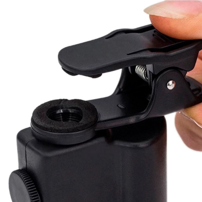 мікроскоп з кріпленням на смартфон