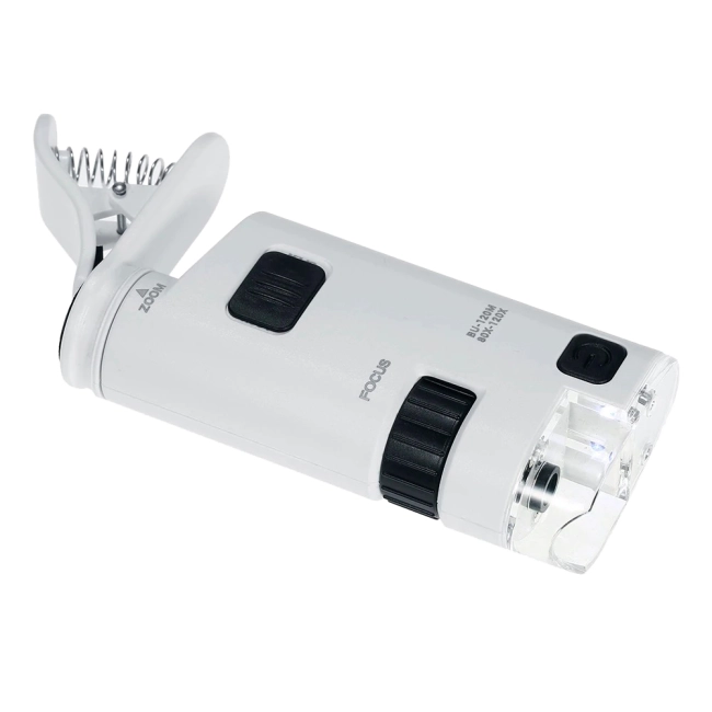 карманный микроскоп с led подсветкой