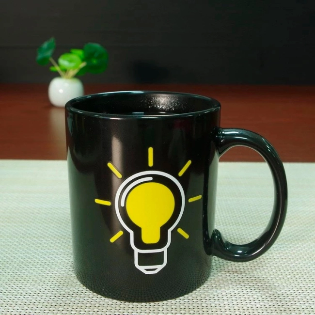 кружка с терморисунком