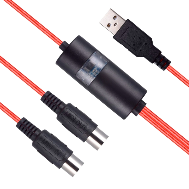 переходник midi на usb