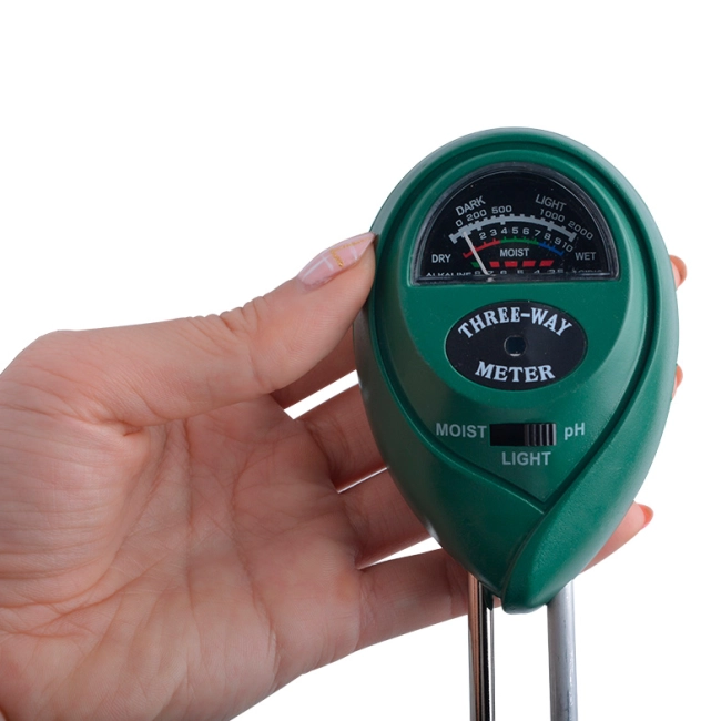 измеритель влажности и кислотности почвы