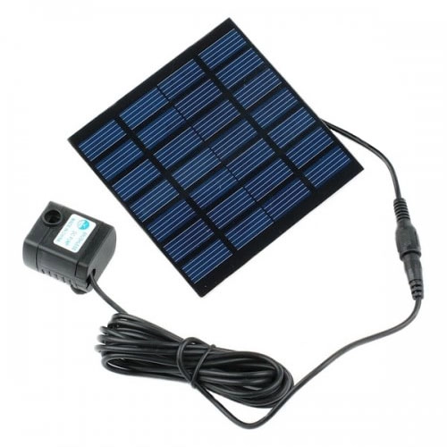 фонтан на солнечных батареях